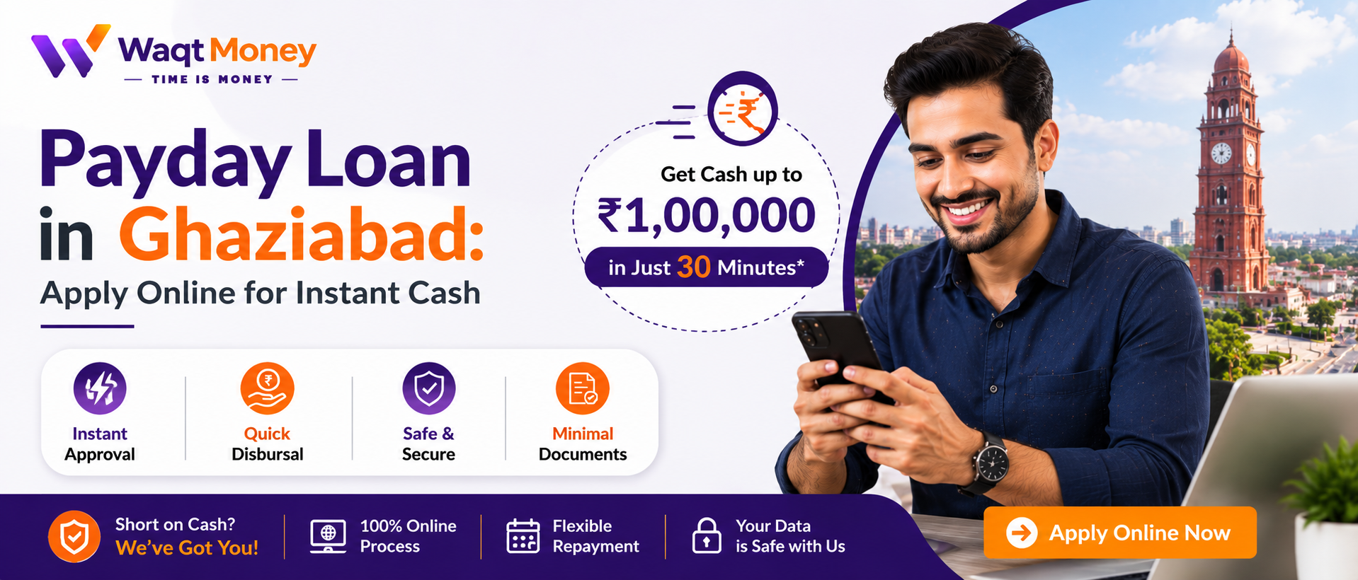 Payday Loan in Ghaziabad: Apply Online for Instant Cash