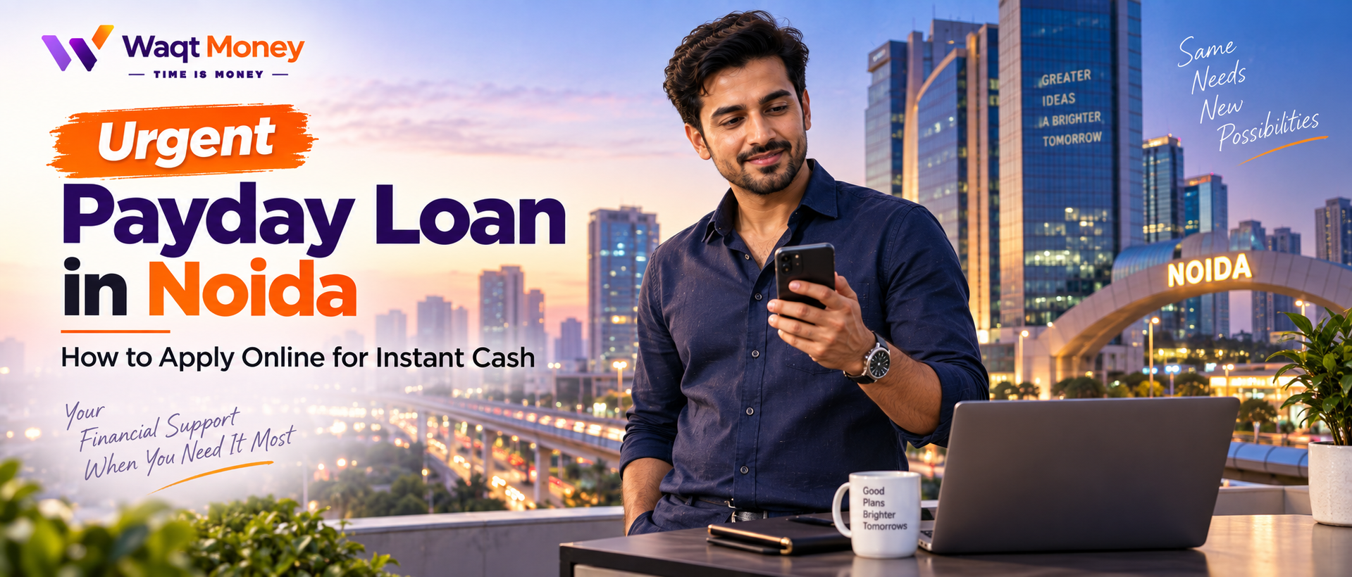 Urgent Payday Loan in Noida: How to Apply Online for Instant Cash